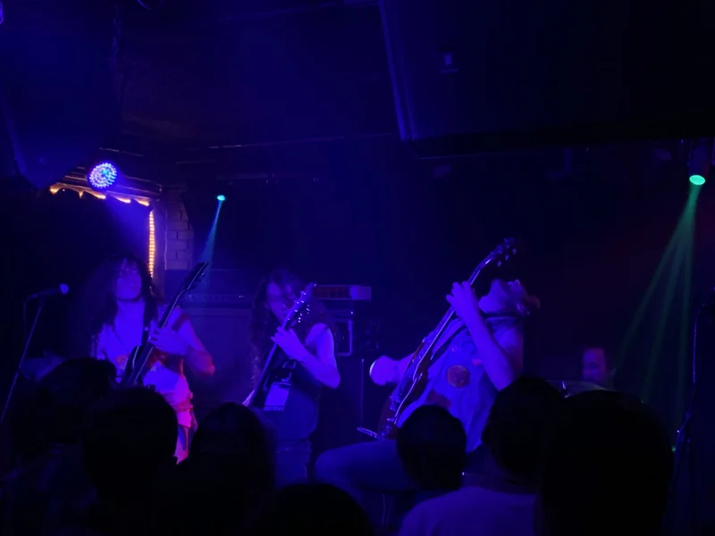 Horrendous, Of Feather and Bone, Mortuous at Elbo Room Jack London